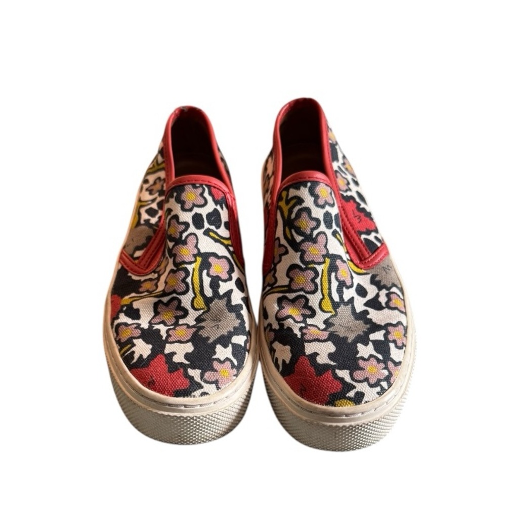Coach Cameron Multicolor Paytern Slip-On Sneakers Size 6.5